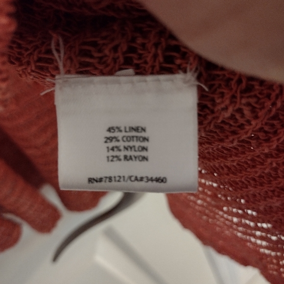 Eileen Fisher Linen Cardigan - Picture 4 of 4